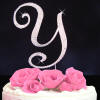 y cake topper