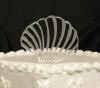 wmi seashell wedding cake topper