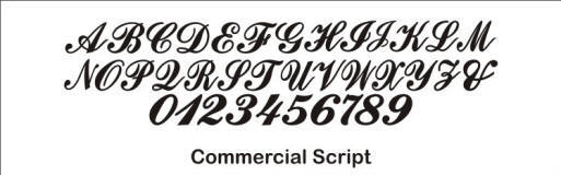 monogram wedding cake topper commercial script font style