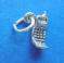 tiny sterling silver 3-d cell phone charm