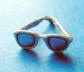 sterling silver 3-d beach sunglasses charm