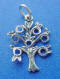sterling silver tree of life charm