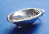sterling silver bathtub charm