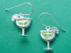 sterling silver margarita earrings