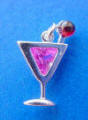 sterling silver cosmopolitan charm