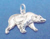 sterling silver bear charm