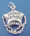 sterling silver happy birthday balloon charm
