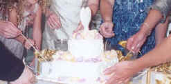 Incorporate the bridesmaid charm cake into a bridal shower, bridemaid's luncheon, bridal tea, etc.