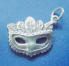 sterling silver mardi gras mask from our new orleans wedding cake pulls cake charms