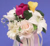 mixed flower wedding fortune bouquet