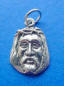sterling silver christian wedding cake charm face of Jesus