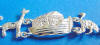 sterling silver noah's ark bracelet