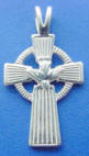 sterling silver holy spirit cross necklace - notice the dove in the center