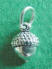 sterling silver small acorn charm