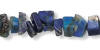 genuine lapis gemstone chips for your sterling silver anklet