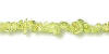 genuine peridot gemstone chips for your sterling silver handcrafted anklet