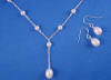 Notice the special request items in this bridesmaid's set - krinkle chain, round and oval pearls, extra stations.