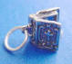 sterling silver bible prayer box charm