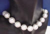 14mm white shell pearl necklace
