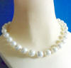 white shell pearl necklace