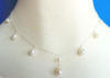 drops of pearls necklace