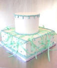bridal shower charm cake