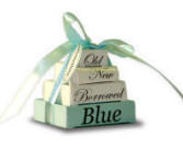 something old, something new, something borrowed, something blue wedding day tradition