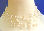multi-strand freshwater pearl illusion necklace