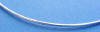 sterling silver 1.55mm round omega
