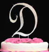 d cake topper