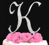 k cake topper