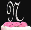 n cake topper