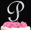 p cake topper