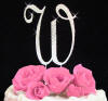 w cake topper