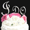 I Do wedding cake topper