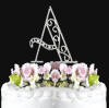 single letter a cake topper