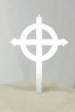 wmi cross #3 wedding cake topper