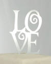 wmi love #2 wedding cake topper