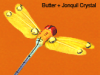 vdc garden friends butter dragonfly with jonquil crystal accents