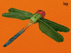 vdc garden friends for your cake ivy dragonfly