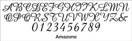 monogram wedding cake topper amazone font