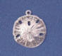 abcgarm795 sterling silver sand dollar charm