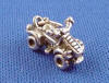 sterling silver 3-d atv 4 wheeler redneck wedding cake charm