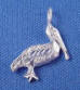 sterling silver pelican charm