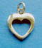 sterling silver heart charm