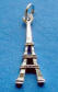 sterling silver flat eiffel tower charm