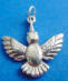 sterling silver hummingbird charm