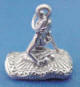 sterling silver magic carpet charm