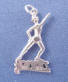 sterling silver dancer charm