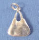 sterling silver purse charm